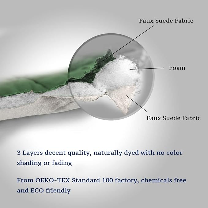H.VERSAILTEX Water Resistant Dog Chair Cover Reversible Chair Couch Slipcover Quilted Furniture Protector with Elastic Strap Washable Chair Cover for Living Room(Armchair, Christmas Green/Beige)