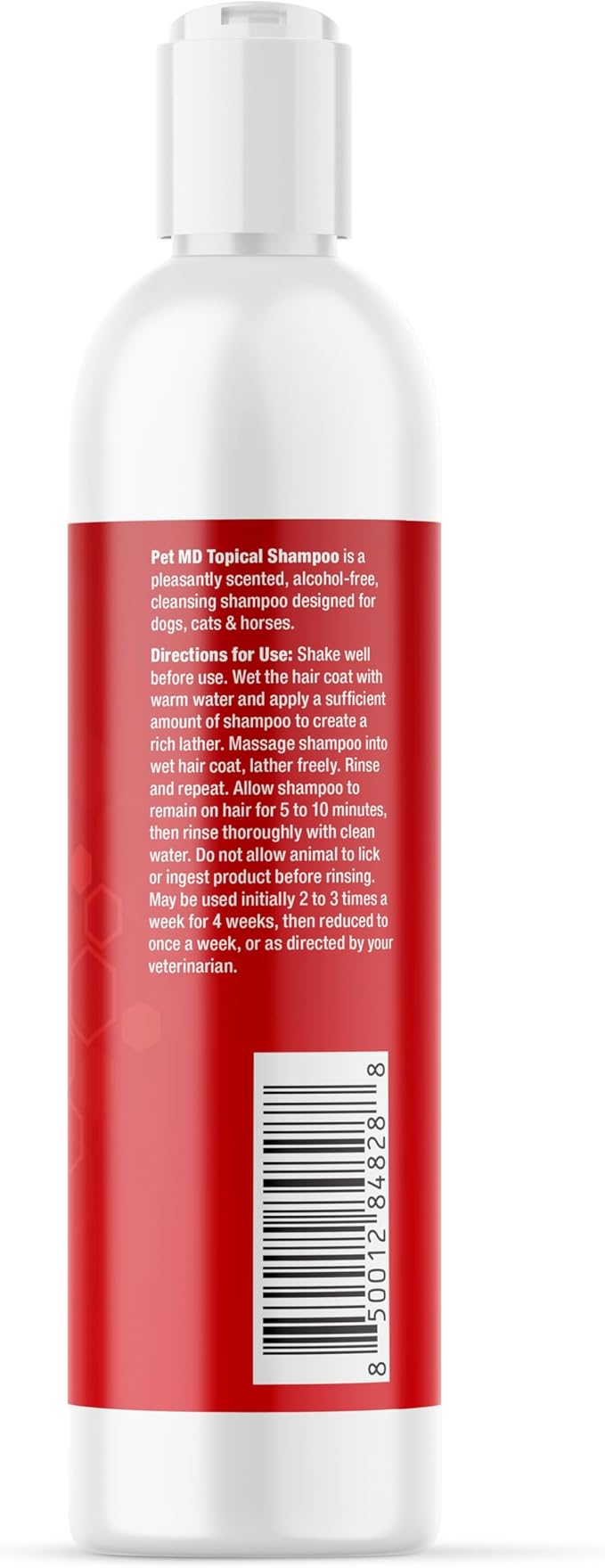 Pet MD - Topical Shampoo for Dogs, Cats and Horses - Soap and Paraben Free - 8 oz