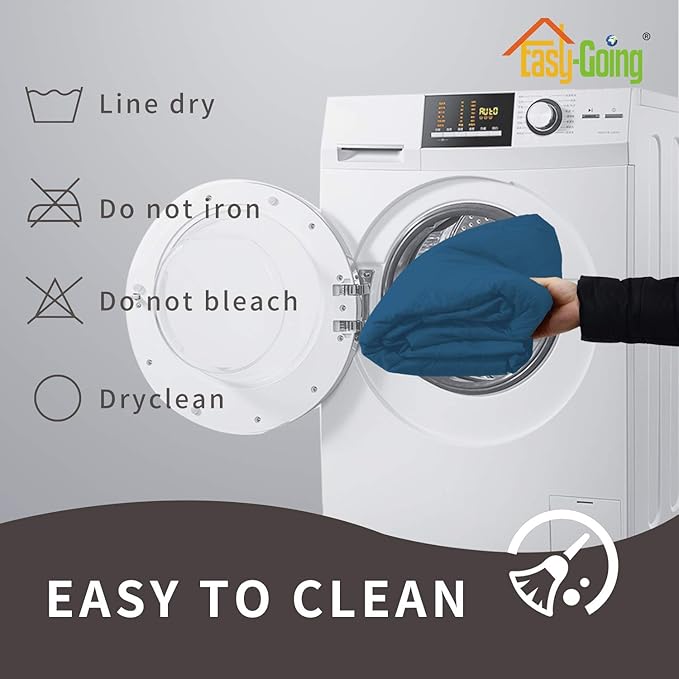 Easy-Going Sofa Slipcover Oversized Sofa Cover Waterproof Couch Cover Furniture Protector Cover Pets Covers Washable Non-Slip Fabric Pets Kids Children (Oversized Sofa, Peacock Blue)