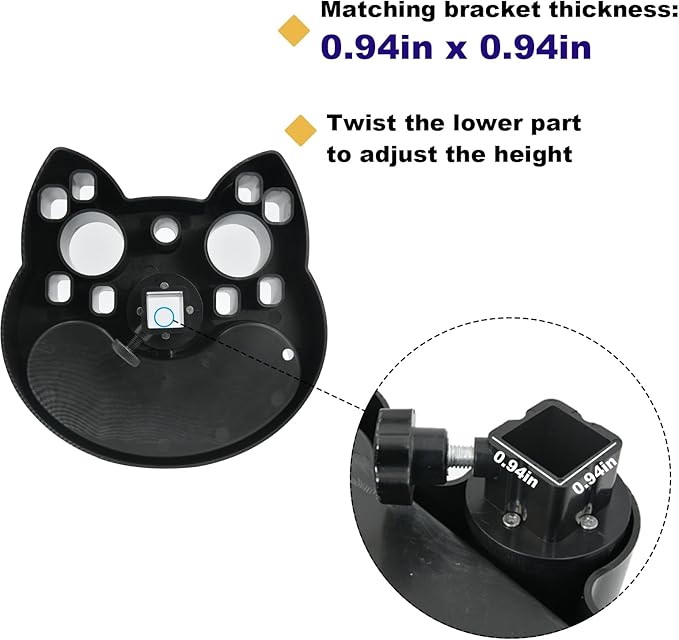 Grooming Tool Organizer for Pet Grooming Arm - Adjustable Multi-Compartment Storage for Scissors, Brushes, Combs and Accessories Essentials