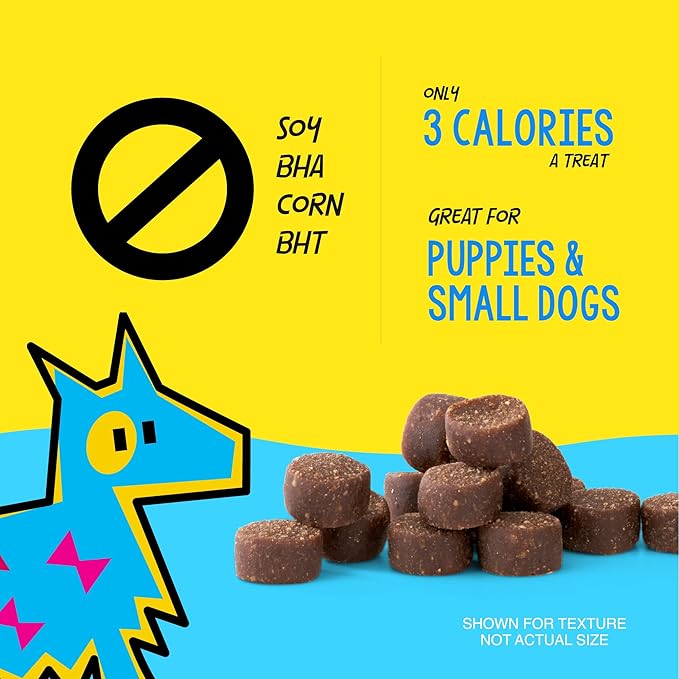 Crazy Dog Train-Me! Training Treats 16 oz. Bag, Bacon Flavor, with 400 Treats per Bag, Recommended by Dog Trainers
