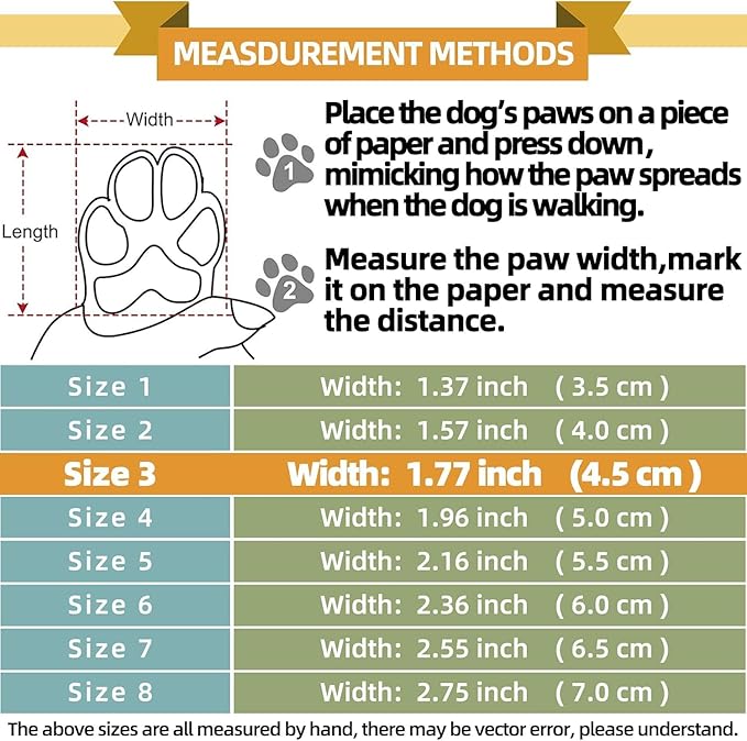 Hcpet Dog Boots for Large Dogs, Dog Shoes for Hot Pavement Winter Snow, Paw Protector Dog Booties Designed for Comfort and Breathability, Outdoor Booties for Small Medium Dogs for Hiking Grey Size 3