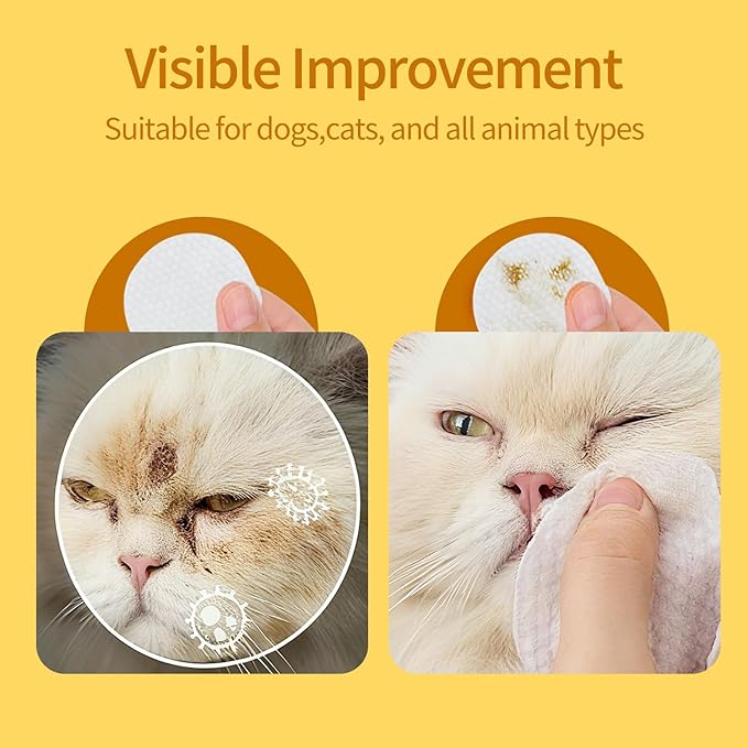 MIOSSZI 290 Pcs Pet Cleaning Deodorizing Wipes Kit for Dogs & Cats Daily Cleaning Paws, Face Tear Stain & Full Body & Sensitive Skin, Gentle & Unscented, Hypoallergenic Ingredients Pet Grooming Wipes