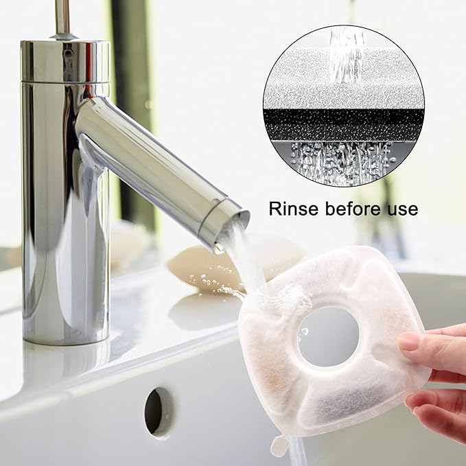 Pet Fountain Filters Replacement Compatible with 95Oz/2.8L Dog Water Fountain, Cat Water (12 Carbon filters+12 Sponge filters)