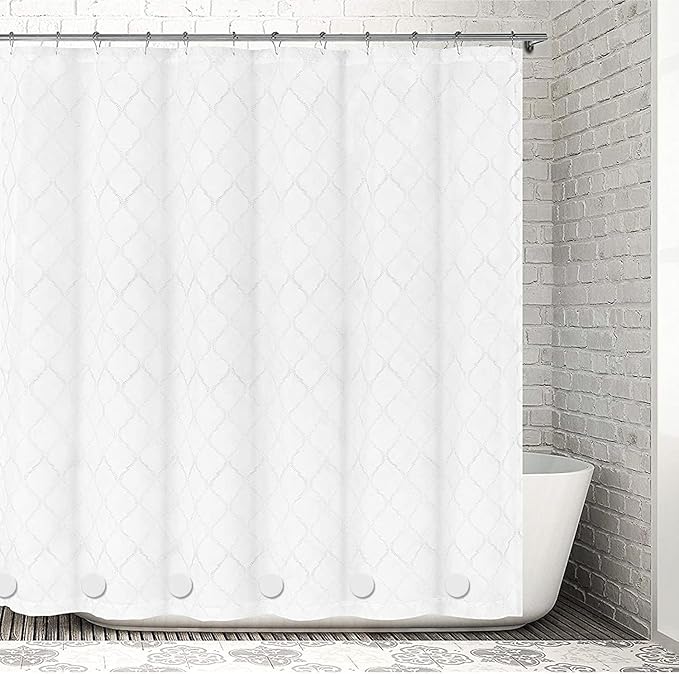 Strong Magnetic Shower Curtain Weights, Waterproof Heavy Duty Magnets, Prevent Curtain Liner from Blowing Around, Work for Drapery, Tablecloth, Flag, Outdoor Curtains (8pcs)