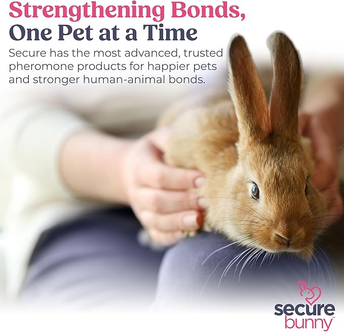 SecureBunny Transport, Water Based Calming Travel Spray, Naturally Supports Calm and Wellbeing, Naturally Relieving Anxiety and Stress