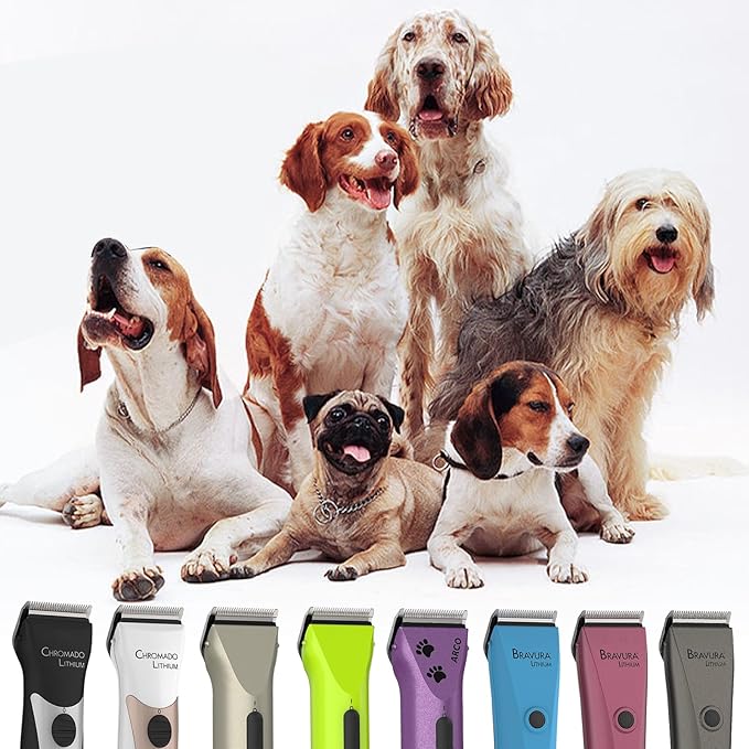 colorski 5 in 1 Replacement Blades Compatible with Wahl Bravura Clipper Chromado,Creativa,Figura Dog Clippers for Dogs Grooming (5in1/1Pack)