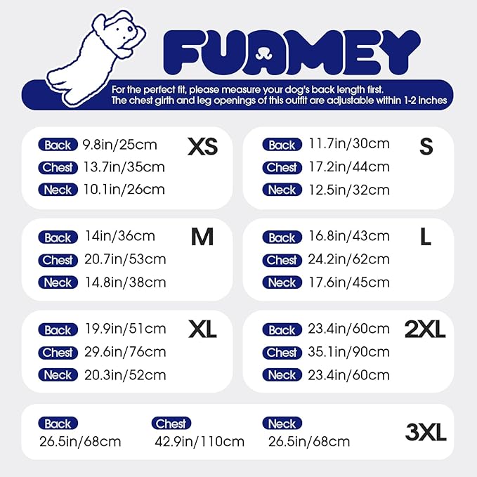 FUAMEY Full Body Dog Coat,Warm Dog Fleece Jackets with Harness Built in Windproof Dogs Snowsuit Zip up Pet Four Legged Pets Jumpsuit Winter Outfit Cold Weather Coats for Extra Large Dogs Black XXL
