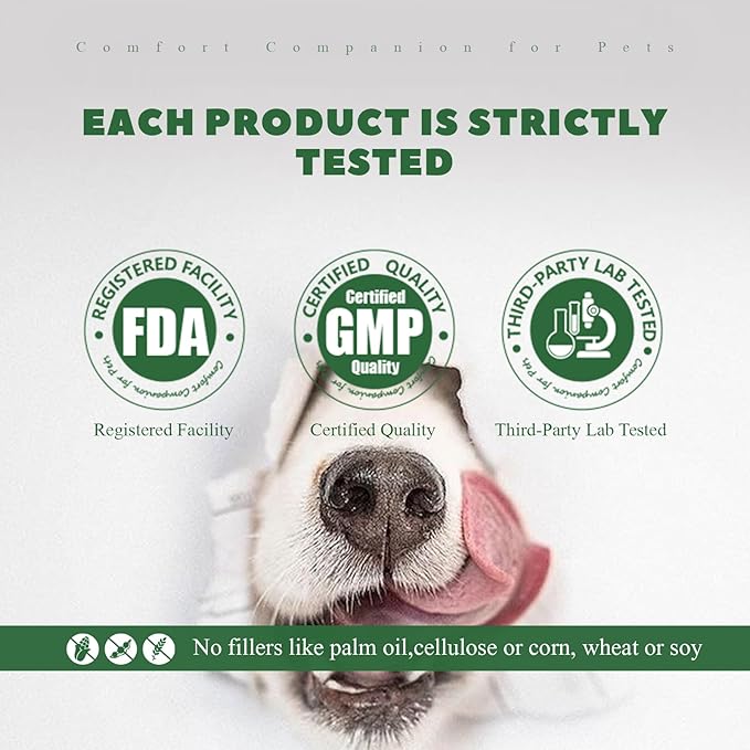Dog Teeth Cleaning Powder, Dog Dental Powder for Teeth Cleaning and Dog Breath Fresh for Dogs with Probiotic & Tartar Remover, Plaque Off Dog Tooth Cleaning