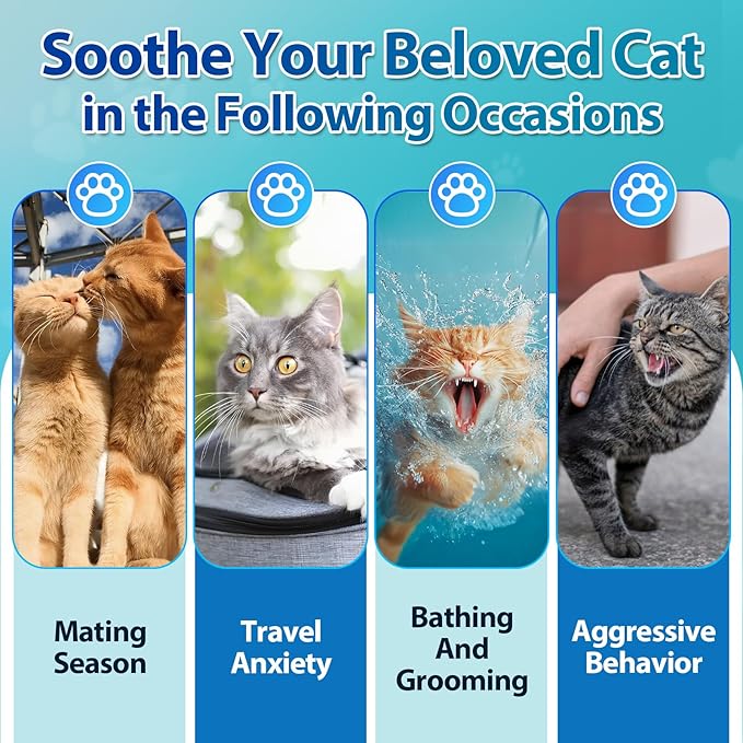 Cat Hemp Calming Treats - 200 Count - Calming Chew for Cat - Calming Treats for Cats with Valerian Root Chamomile Melatonin for Cat Anxiety Relief, Storms, Travel, Separation - Chicken Flavor