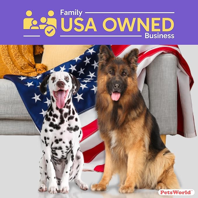 PETSWORLD Enormous Dog Training & Potty Pads, 37x54 inch - Tear Resistant with Strong Leak-Proof Backing, Optional Adhesive Tape, 1000 Count