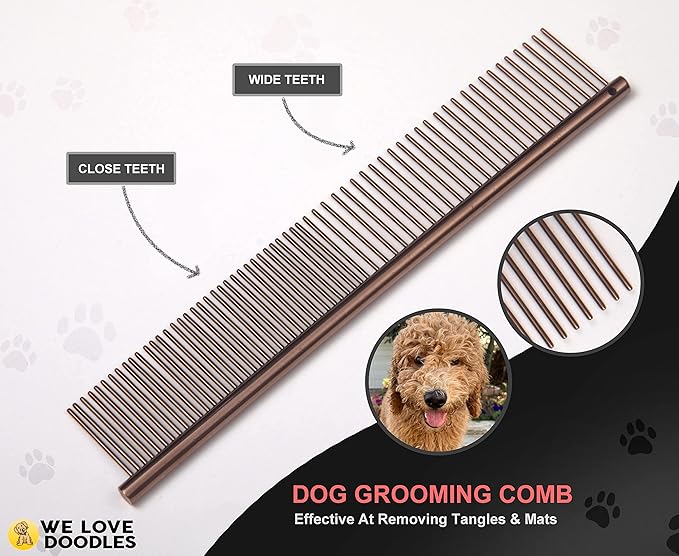 We Love Doodles Dog Cologne & Perfume (Lavender) and Dog Grooming Scissors Kit Bundle - Odor Eliminator Spray and Grooming Scissors Kit - Best Grooming Scissors For Goldendoodles - Made In USA