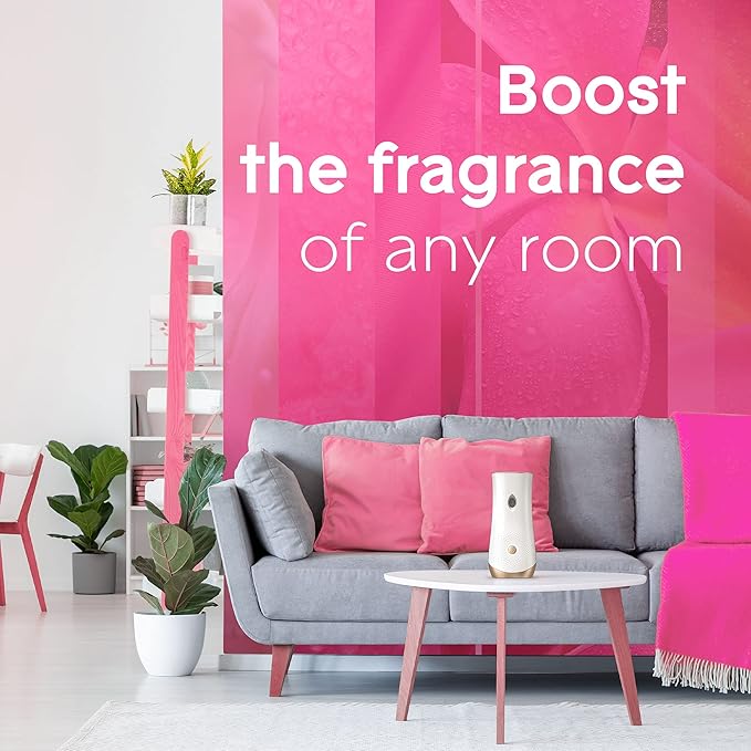 Glade Automatic Spray Refill and Holder Kit, Air Freshener for Home and Bathroom, Tropical Blossoms, 6.2 Oz, 2 Count