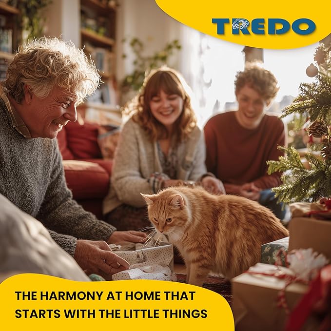 TREDO Anti Cat Scratch Furniture Protector 12-Pack - Large 17"x12" Clear Single Sided Couch Protector with 50 Twist Pins - Easy Install Deterrent for Cats - Protect Furniture, Doors, Walls