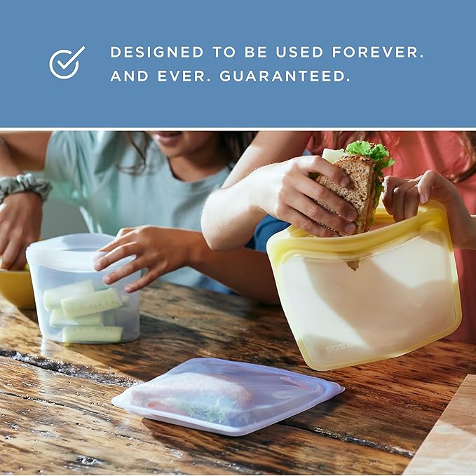 Stasher Premium Silicone Reusable Food Storage Bowl, Deep Ocean, Microwave, Sous Vide, Dishwasher, Oven and Freezer Safe, BPA Free, Leak-free, Eco-friendly, 1-Cup Bowl