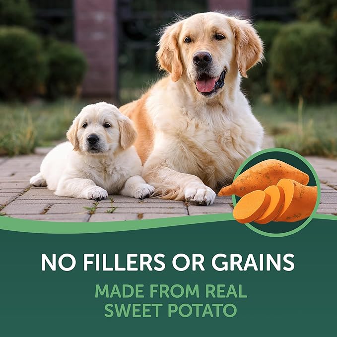 Sweet Potato Slices Dog Treats, 16oz
