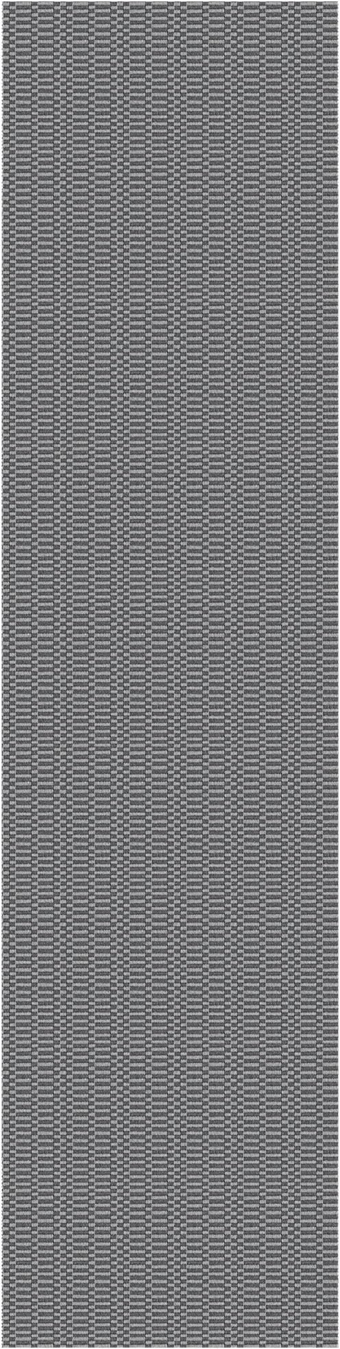 KOZYFLY Washable Runner Rug 2x12 ft Hallway Kitchen Runner Rugs with Rubber Backing Non Slip Entryway Runner Indoor, Extra Long Carpet Runners for Hall Kitchen Entryway, Grey/Charcoal Grey