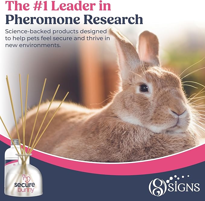 SecureBunny Pheromone Home Stick Diffuser 30-Day Starter Kit, Passive Diffuser Naturally Supports Calm and Well-Being Helping Relieve Any Feeling of Anxiety or Stress
