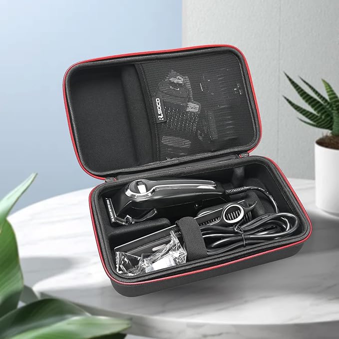 RLSOCO Hard Case for Wahl USA Elite Pro Corded Home Haircut & Grooming Kit & Wahl Power Pro/USA Clipper Pet-Pro/USA Lithium Ion Pro/USA Quiet Pro/USA Pro-Grip Dog Grooming Kit (Case Only)