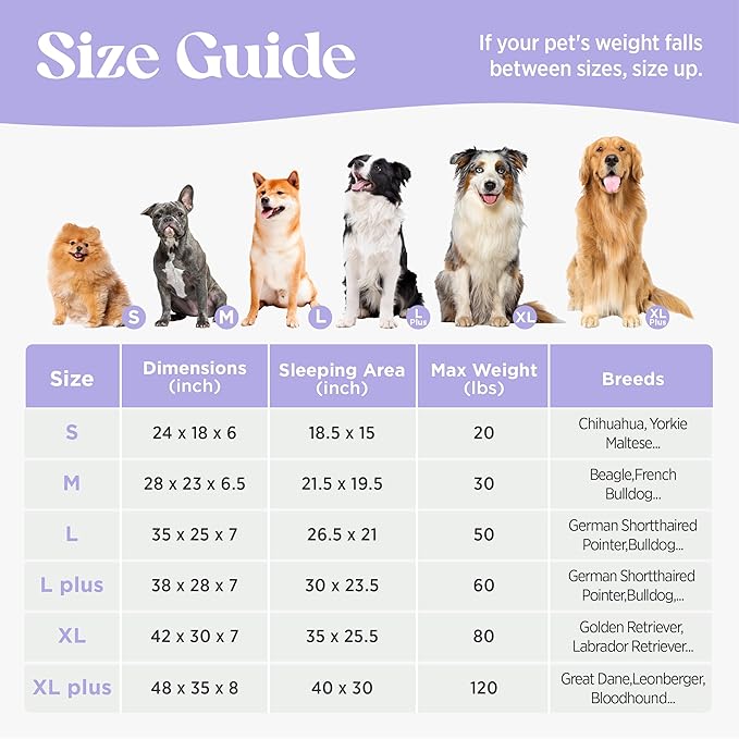 LE SURE Cute Dog Beds Large Sized Dog, Orthopedic Waterproof Large Pet Bed with Sides, High Back Non-Slip Bottom and Egg-Crate Foam Pet Couch Sofa with Washable Removable Cover, Blue