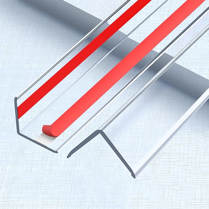 Frychee Clear Self-Adhesive Wall Corner Protectors-2 PCS of Corner Guards & Edge Protector for Baby, Furniture, Door, Tables, Cover Sharp Furniture, Easy to Install (3cmx150cm/1.18inx59.1in)