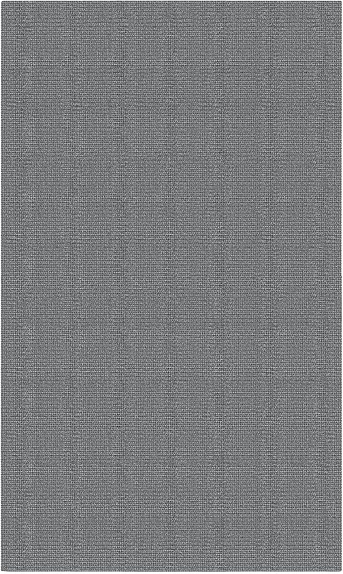 KOZYFLY Washable Area Rug 4x6 Ft Non Slip Rubber Backed Rugs for Entryway Bedroom Throw Rugs Boho Entry Rug, Cotton Braided Floor Carpet for Dining Room Living Room, Grey
