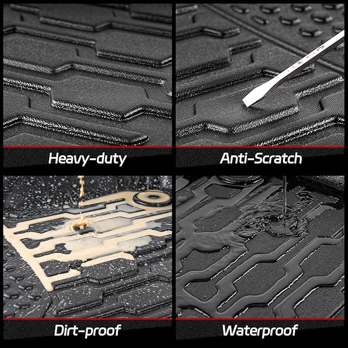 Cargo Liner Compatible with 2020-2024 2025 2026 Mercedes Benz GLE (NOT for AMG) Cargo Mat,All Weather Protection Trunk Liner Rear Trunk mat,Black