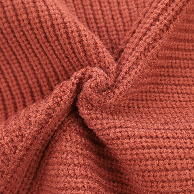 Fitwarm Thermal Knitted Dog Sweater Doggy Winter Coat Pet Clothes Doggie Turtleneck Jacket Puppy Outfits Cat Sweatsuit Red XX-Large