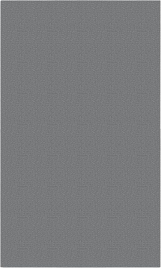 KOZYFLY Washable Area Rug for Living Room 6x9 Ft Non Slip Rubber Backed Bedroom Rug Braided Cotton Dining Room Rug, Large Floor Carpet for Living Room Dining Room, Grey