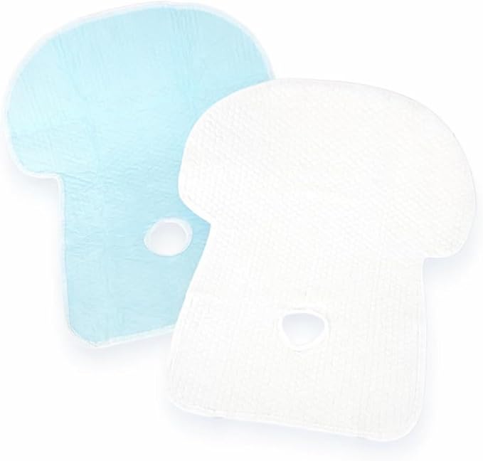 Disposable Seat Liners for Car & Travel (10-Pack), Leak-Proof Absorbent Pads, Protects Vehicle Seats, Strollers & Boosters from Spills, Odors & Moisture