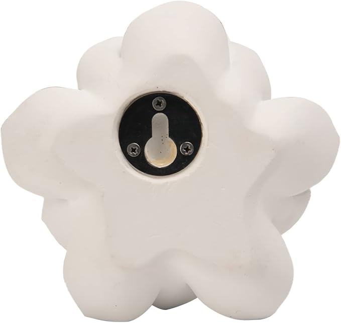 Guichifun Flower Wall Decor 3D Resin Succulent plants - Wall Hanging Decor Art Decor for Home Bedroom Living Room White Christmas Gift 3.25 X 4 X 1.25 Inch