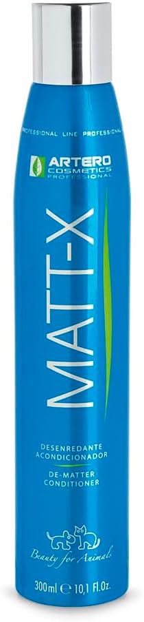 Artero Matt-X Ultra Dematting Spray for Dogs & Cats – Professional Detangler & Conditioner, Fast Tangle Removal, Soft Shiny Coat Finish, 10.1 fl oz