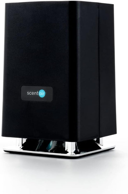 ScentAir Whisper Home | Diffuser Machine, Scents up to 800 Sq. Ft Room, Compatible with Alexa & Google, WiFi & Bluetooth Enabled, Cartridge Sold Separately, Black