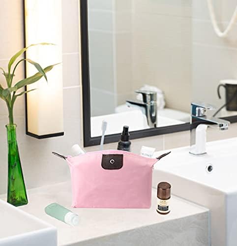 YAODHAOD Makeup Bag Bulk Toiletry Pouch Waterproof Cosmetic Storage Bags,with Zipper Travel Toiletry Organizer Packing Bag Accessory Organizer for Women and Men (9 Colors)