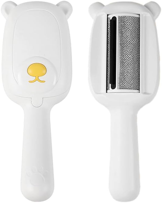 1TO3GO Pet Hair Remover Roller Compact Cat/Dog Hair Remover Deep Clean Convenient to Carry Reusable Lint Roller for Carpet, Furniture, Clothing and Bedding, Carpets and Car Seats (White)