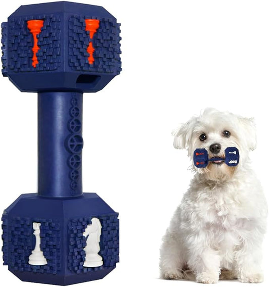 Hswaye Dog Chew Toys for Aggressive Chewers,Food Grade Non-Toxic Dental Pet Toy,Tough Durable Indestructible Dog Toys for XSmall Dogs.Blue（5IB-8IB）