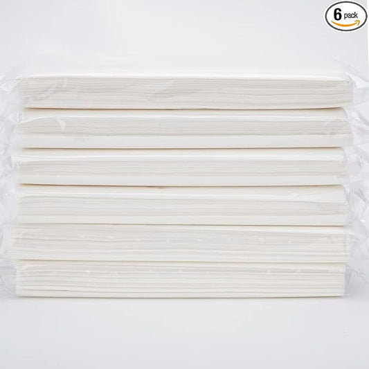 Cartisen Car Tissue Refills,Facial Napkin Refills for Car Visor Tissue Holder,300 Sheets, 6 Packs (6 Pack)