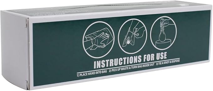 NEW Listing - Zero Waste USA - Commercial Grade Dog Waste Station Refill Roll Bags, 4,000 Count, 40% Thicker, Fits Any Dog Waste Station, 20 Rolls of 200 Bags