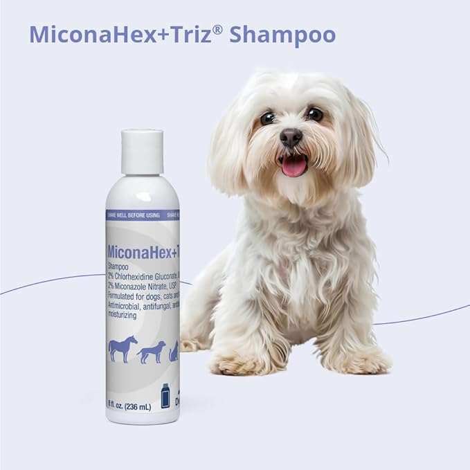 MiconaHex+Triz Shampoo for Dogs, Cats and Horses, 8 oz