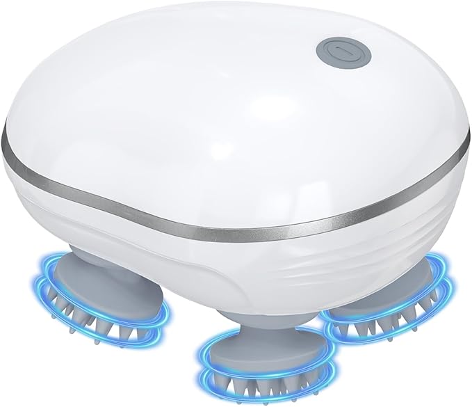 KeeKit Pet Massager for Dogs & Cats, Waterproof Handheld Massage Tool with 3 Speed Modes, Soothing Head & Body Massage, IPX7 Washable, USB-C Rechargeable, for Relieve Stress & Soothe Nerves