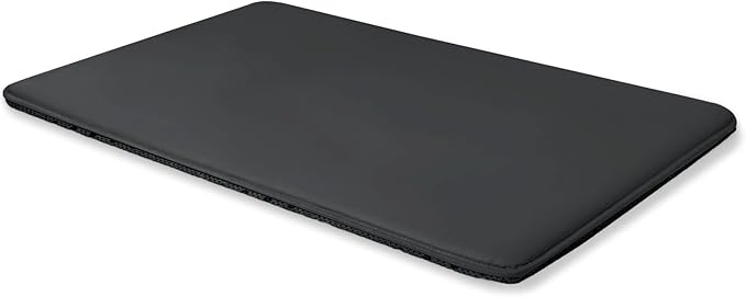 Large Dog Crate Pad Bed, Waterproof Cooling Pet Bed for Large Dogs, Outdoor Pet Bed with High Resilience Foam,Wipe Clean & Easy Rinse, Anti Slip 41 inch Black