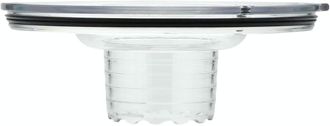 Slopper Stopper Dripless Water Bowl - Tritan Plastic Bowl Unit - for Giant Breed Dogs 86-130 Lbs, 9.84” Dia, 1 Gallon Capacity