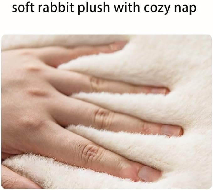 Soft Cat Dog Window Sill Pet Pad Perch,Fluffy Windowsill Dog Pet Mat Pillow Seat Bed, Cat Dog Cushion for Window Sill Mat (Gray, 12"x24")
