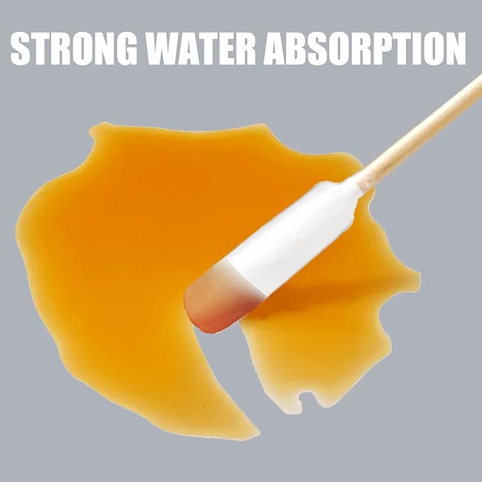 6 Inch Long Cotton Swabs for Dogs ，Cat，Small Pet Ears Cleaning, Pet Cotton Ear Buds Swabs,Ear Cleaning Swabs with Bamboo Handle,Apply for Daily Ear Cleaning Removes Wax, Dirt (100pcs)