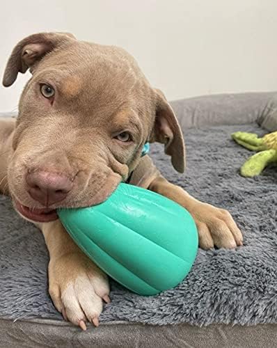 Chew King by Mammoth Premium Treat Dog Toy, Medium, Extremely Durable Natural Rubber Toy, Pack of 2