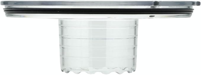 Slopper Stopper Dripless Water Bowl - Tritan Plastic Bowl Unit - for Mammoth Breed Dogs 131-200+ Lbs, 9.84” Dia, 1 Gallon Capacity