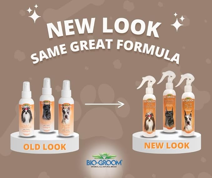 Bio-Groom Groom'n Fresh Dog Cologne - Deodorizing Spray, Dog Bathing Supplies, Puppy Wash, Cat & Dog Grooming Supplies, Cruelty-Free, Made in USA, Dog Perfume - 8 fl oz 1-Pack