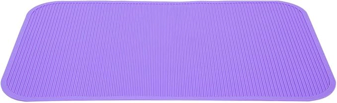 Pet Grooming Mat, Pet Grooming Bathing Training Table, Professional Pet Grooming Table Top Mats Premium Non Slip Rubber Mat, Durable, Waterproof, and Easy to Clean (Purple)