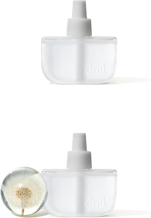 Drift Home Scent Diffuser Refills in Open Air (2 Refills) - Adjustable and Long Lasting Diffuser Aroma - Clean Ingredients, Pet Safe