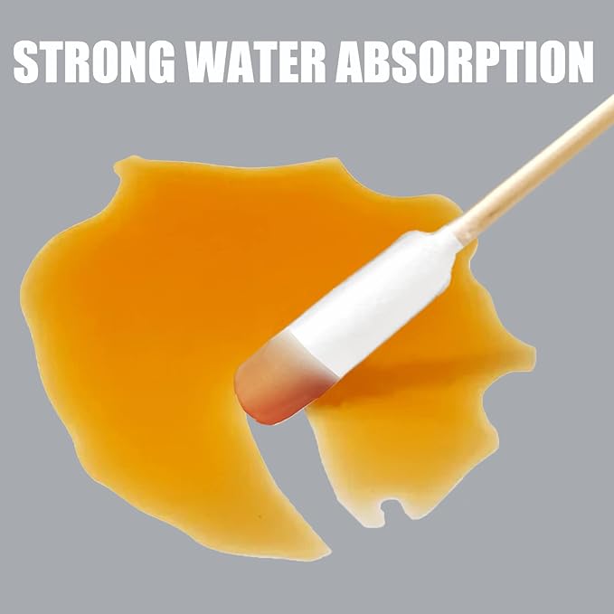 6 Inch Long Cotton Swabs for Dogs ，Cat，Small Pet Ears Cleaning, Pet Cotton Ear Buds Swabs,Ear Cleaning Swabs with Bamboo Handle,Apply for Daily Ear Cleaning Removes Wax, Dirt (200pcs)